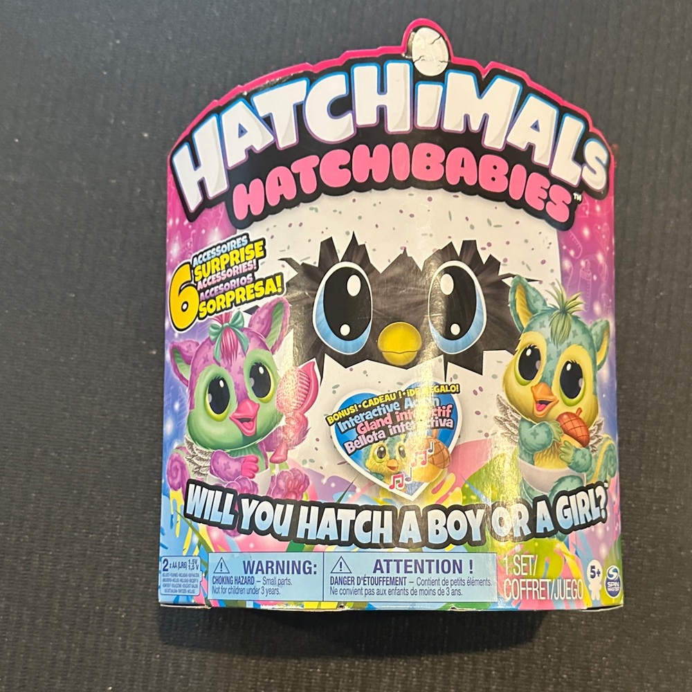 Hatchimals Hatchibabies Surprise Egg - Pink and Blue